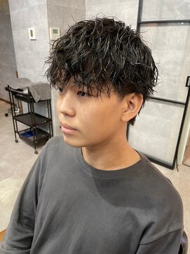 メンズ リコ(MEN'S RICO) ツイストスパイラルツイスパメンズマッシュメンズパーマ【大和】