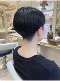 刈り上げショート刈り上げ女子アシメメンズライク30代40代50代