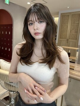 ジーナ 吉祥寺(Zina) 髪質改善＊くびれヘア暗めロング＊美髪【Zina吉祥寺】