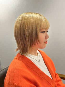 ノア(noah.) くびれボブ／顔まわりレイヤー