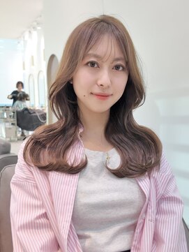 ライズ ネックス ザ サロン 渋谷(LIZE nex the salon) 【MOE】春っぽベージュブラウン