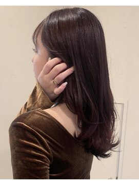 ユニコ(unico) ラベンダーカラー/レイヤーカット