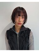 トレンド感のあるレイヤーボブ