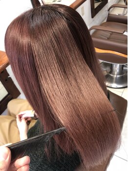 タムタム 平井店の写真/【人気No.1カット＋髪質改善カラー＋サブリミックTR¥13750】艶めき整う髪に♪髪質改善はお任せください！