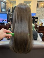 キャラ 池袋本店(CHARA) 髪質改善トリートメントでツヤ髪美人◎プラチナアッシュ【池袋】