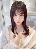 髪質改善/ヘルシースタイル/前髪カット/ショコラアッシュ
