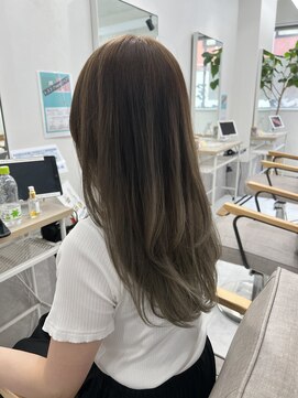 ミエル ヘア 新宿(miel hair) シフォングレージュ【新宿】