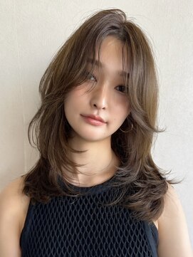 エイチ(H) レイヤーカット　静岡レイヤーカット　韓国風