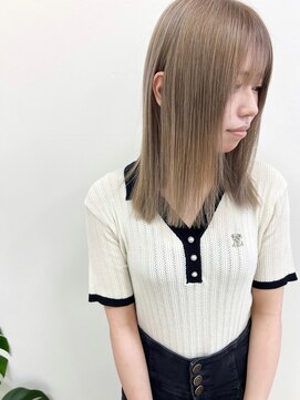 シイノ(Siino) ミルクティーカラー