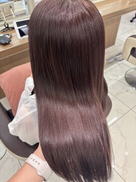 アッシュ 下北沢店(Ash) 透明感あるほんのりラベンダーブラウン