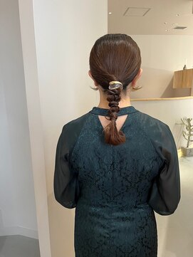 イノセントヘア(innocent.hair) お呼ばれヘアセット×平尾/薬院/高宮