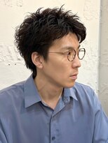 クオンヒール 淀屋橋店(QUON HEAL)&nbsp;メンズショート/スパイキーショート/ピンパーマ×