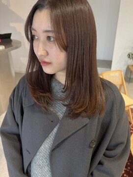 アニューヘアー 長束店(ANEW hair) orange、red 暖色カラー