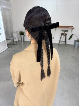 お呼ばれアレンジ◯