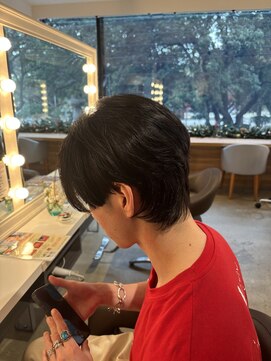 メンズカット/ウルフカット