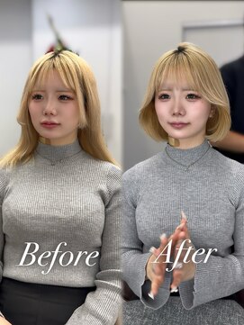 プラチナ(PLATINA) ボブ内巻きボブタンバルモリ韓国ボブ大人ボブ