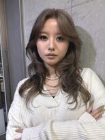 ナループロアボタン(Nalu pu loa BOTAN)&nbsp;海外風レイヤーカット/バタフライレイヤーカット/ブラウンカラー