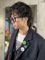 オルカ(ORCA)&nbsp;men's/スパイキーショート/ニュアンスパーマ/眉毛/パーマ/新宿