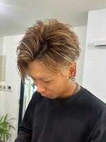 キング 楠葉店(K!ng) 波巻きツイストスパイラルパーマ/フェザーパーマ/眉毛/メンズ