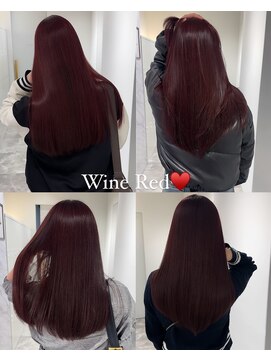 ジュイル シブヤ(JEWIL SHIBUYA) 大人っぽいワインレッド