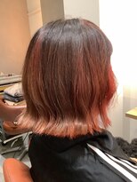 リベア トウキョウ 東大島店(Rever Tokyo)&nbsp;ボブ/グレイ/オレンジ/ハイライト[東大島/東大島駅]