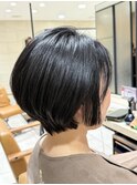 絶壁解消 コンパクトショートボブ 30代40代50代