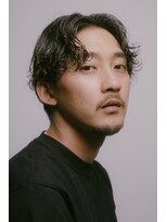 ノマド 長堀橋(Nomad)&nbsp;色気パーマの大人センターパート