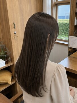 ハナレ(hanare) 【大人の髪質改善】上品な艶セミロング