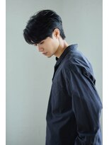 ラッドバイプティパ 水戸元吉田店(rad...by petit-pas)&nbsp;＊センターパート×ニュアンスパーマ/韓国風/コンマバング＊