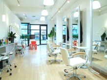 ヘアーサロン クレール(Hair Salon Clair)の雰囲気（白を基調とした店内は気分まで明るくなります☆）