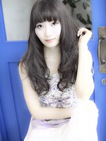 ルノン フィージュ(LUNON fieju)&nbsp;【LUNON fieju】厚めバング×ルーズカール×アディクシーカラー