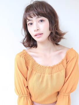 ラ ブレス あべのキューズ(LaBless) のばしかけヘアにおすすめ! 小顔になれるミディ(天王寺)