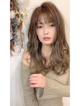 マリアバイアフロート(Maria by AFLOAT) 【shige】ヨシンモリグラボブココアブラウン小顔ロング