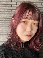 カシェ リタ ヘアー(CACHE'&RITA HAIR)&nbsp;ツヤ感◯チェリーピンク