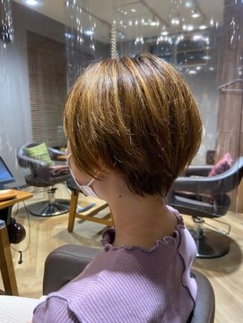 レイ 守谷店(Ray) ショートボブ　ハイライト