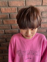 ノーブルヘアー(NOBLE HAIR)&nbsp;ぱつっとなりすぎないマッシュバング