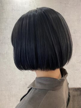 ボンドバイテトテ 三宮元町(BONDbytetote) 【BONDnariのサロンスタイル】ミニボブ グレージュ