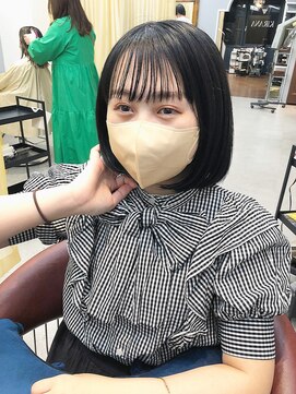 キラーナセンダイ(KiRANA SENDAI) [シースルーバングボブ]髪質改善