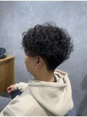 無造作メンズパーマ(ちょいハード寄り)20代30代40代メンズ◎