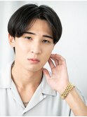 ビジネスシーンも◎黒髪がキマル万能マッシュショートa仙台