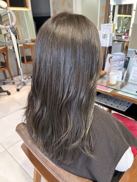 バブ バイネオリーブ(Bab by neolive) 透明感カラー☆オリーブグレージュ