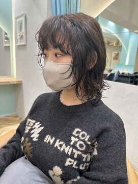 ロンドプランタン 恵比寿(Lond Printemps) ニュアンスパーマ/顔周りヘア/プチウルフ【大谷】