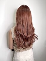 アルマバイロサ(ALMA by ROSA)&nbsp;コーラルピンク×シールエクステ/担当rui