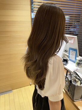 オーガニックエコ 川越(organic+eco) まろやかベージュ×ロングレイヤー