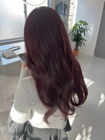 シーン(scene)&nbsp;ブリーチなしチェリーレッド