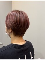 トラッド(TRAD)&nbsp;カシスピンクブラウン×ショートスタイル