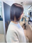 結べる長さの切りっぱなしボブ【久保田夢美】横浜韓国