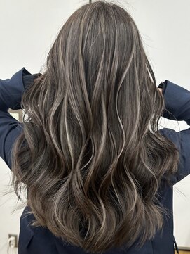 スティロ(stylo) ハイライトカラーグレージュベージュケアブリーチダブルカラー