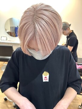 ラック 津田沼(LUCK) 前髪パーマ ぱっつん前髪 ボブパーマ