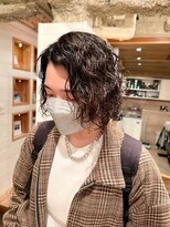 ラレイ(Lalei)&nbsp;表参道/表参道パーマ/ハンサムショート/スパイラルパーマ/ボブ